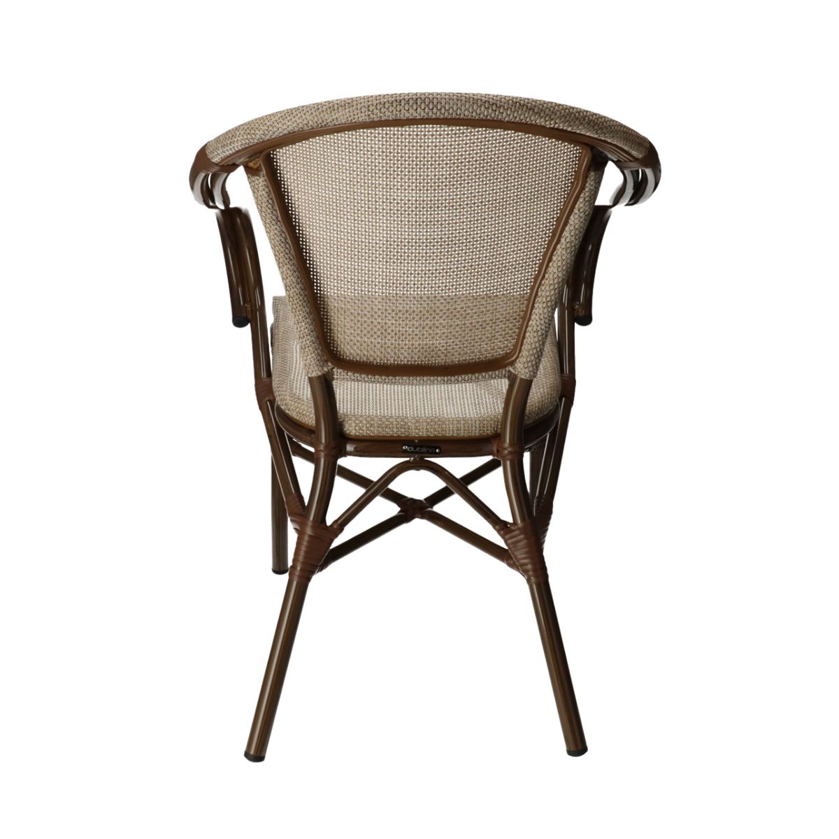 DL STAR C Natural design, vintage Tessil insert outdoor chair